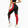 thumbnail image 2 of NOLDARES Anti Cellulite 3D Leggings Women Butt Lifting Compression Yoga Pant High Waisted Tummy Control Resistance Band Workout Legging(L010-Red), 2 of 9