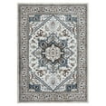 thumbnail image 5 of CAROMIO Boho Area Rug Washable Vintage Rug Soft Non Slip Non Shedding Low Pile Carpet, 4' x 6' Beige Brown, 5 of 6