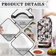 thumbnail image 4 of HELLHERO Blender Covers with Multifunctional Protective Food Processor Cover Top Handle Waterproof for 4 of July, Skulls with Mushrooms and Ink Splatter, 4 of 6