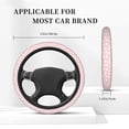 thumbnail image 3 of Uemuo Rabbit And Cloud Printed Car Elastic Steering Wheel Cover - Universal Car Accessory for Diverse Cars Anti-Slip, and Comfortable- 15", 3 of 8