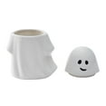 thumbnail image 5 of Way to Celebrate Halloween Ceramic Ghost Treat Jar, Food Storage, 5 of 5