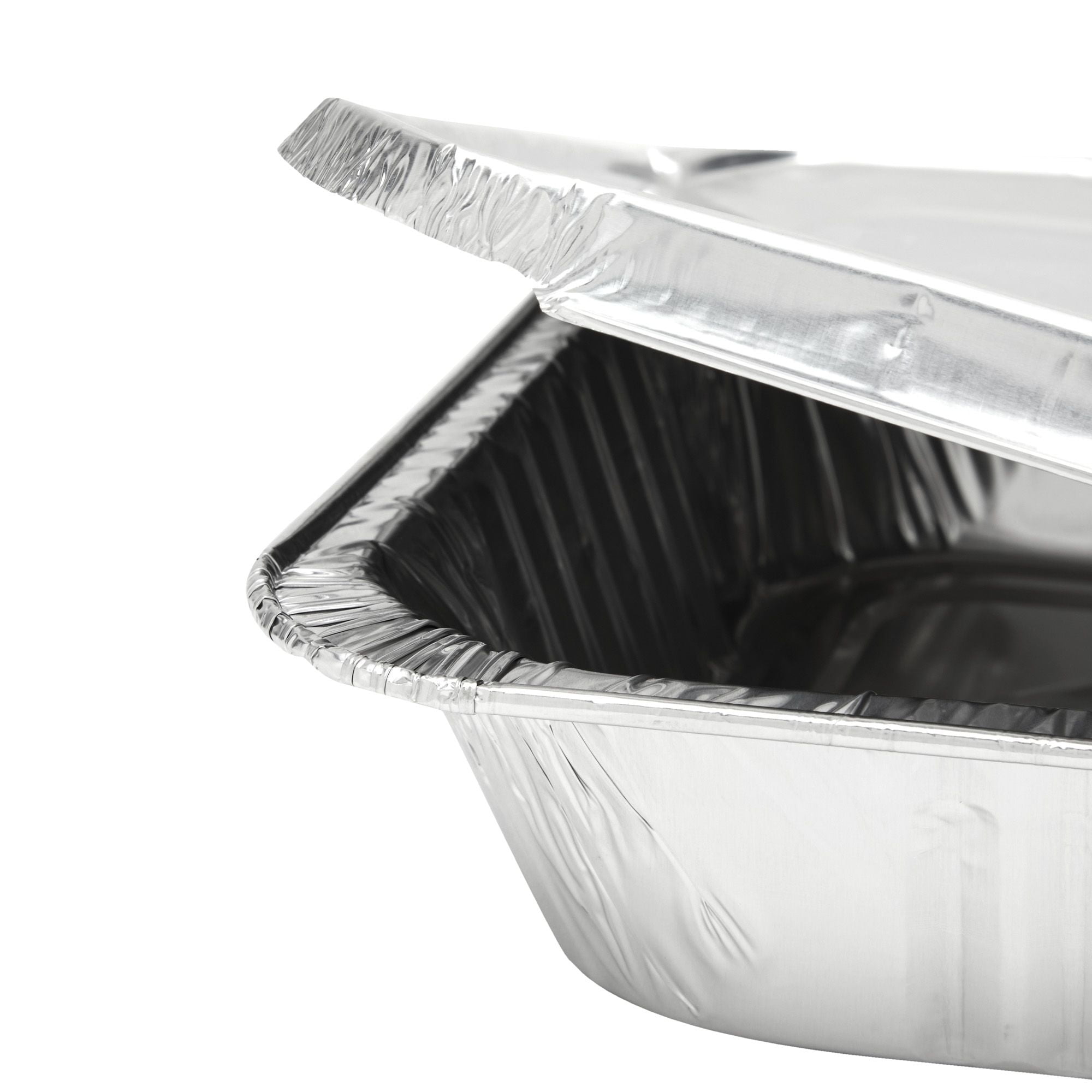 Aluminum Foil Pans - 25-Piece Round Disposable Tin Pans with Flat Board  Lids, Pack - Harris Teeter