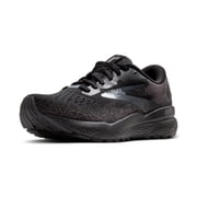 Brooks Women's Ghost 16 GTX Waterproof Neutral Running Shoe - Black/Black/Ebony - 10.5 Medium
