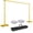 7x10ft, variant on Pipe and Drape Backdrop Stand Kit 7x10ft, Heavy Duty Back Drop Adjustable Stand with Carry Bag, Metal Background Frame for Parties Wedding Birthday Decoration Photography Photo Booth Video - Gold