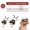 Black, variant on Summer Pet Sunshade Hat - Adjustable UV Protection Hat with Lace Bow for Dogs and Cats