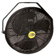 J&D's Manufacturing POW18B 18 inch Black Indoor, Outdoor Wall, Ceiling, Or Pole Mount Fan