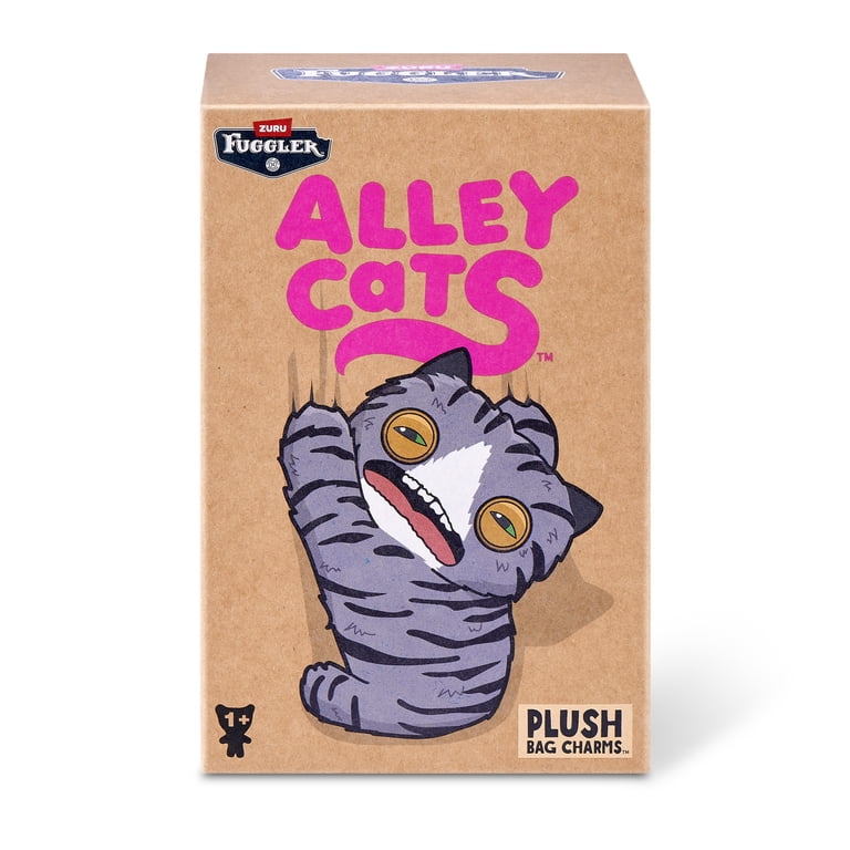 Fuggler Alley Cat KeyRing 5 Inch Plush Collectible by ZURU Funny