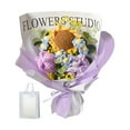 thumbnail image 2 of Ramo de flores de ganchillo Strade Fareast Limited decoración de mesa 35 cm x 27 cm hecho a mano, 2 of 8
