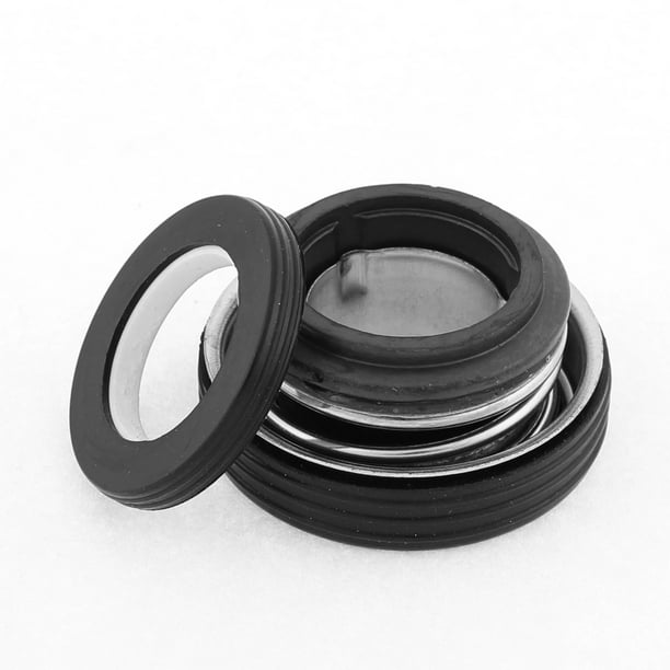 Anillo de cerámica de 21 mm de diámetro interno, sello mecánico de eje de bomba de agua con fuelle de goma de resorte simple