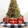 thumbnail image 2 of Rovga Mini Christmas Tree Skirt Desktop Christmas Tree Decoration Christmas Supplies Christmas Tree Apron Tree Decoration Atmosphere, 2 of 8