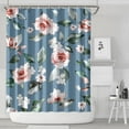 thumbnail image 2 of Waterproof Pioneer Shower Curtain 72x84 Inch Polyester Unique Cute Floral Shower Curtain for Bathroom Hotel Home Decor with 12 Plastic Hooks, 2 of 5