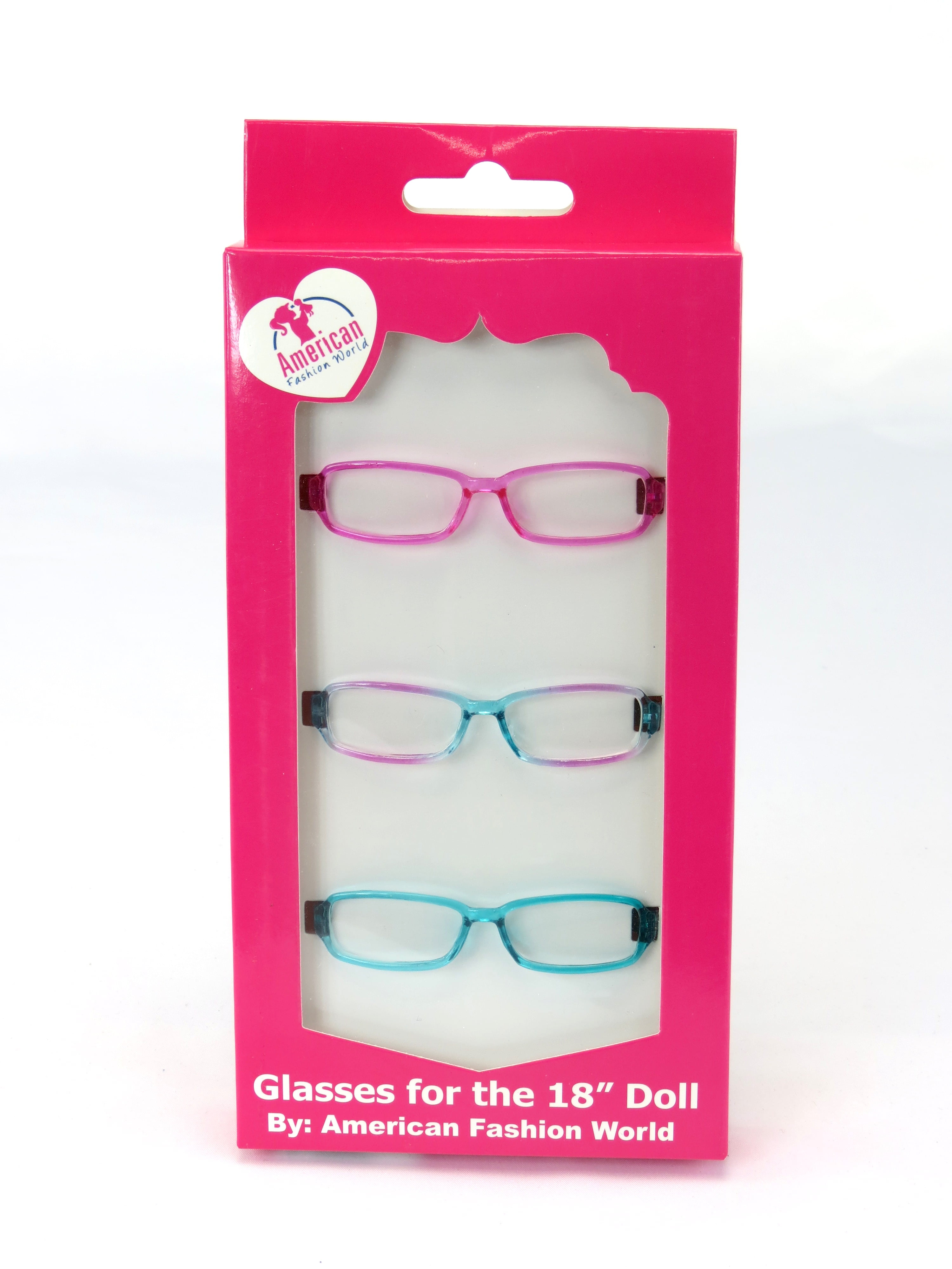 For 18''American Girl Sunglasses Gift Rose Glasses Flower-Shape Doll Accessories 