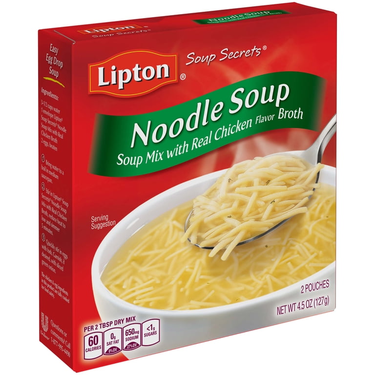 2 Count Box Regular ), Lipton Soup Secrets Instant Noodle Soup Mix