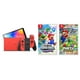 thumbnail image 2 of Consola Nintendo Switch - OLED 64Gb Red + juegos fisicos de Mario Party Superstars y Super Mario Bros Wonder, 2 of 2