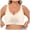 White, variant on Women's Adjustable Pull And Drop Large Size Underwear Women's Gathering Sports Bra Without Steel Rings Women Bra Push up Womens Padded Bras Womens Comfort Bras Womens Bras Underwire Pads for Sports