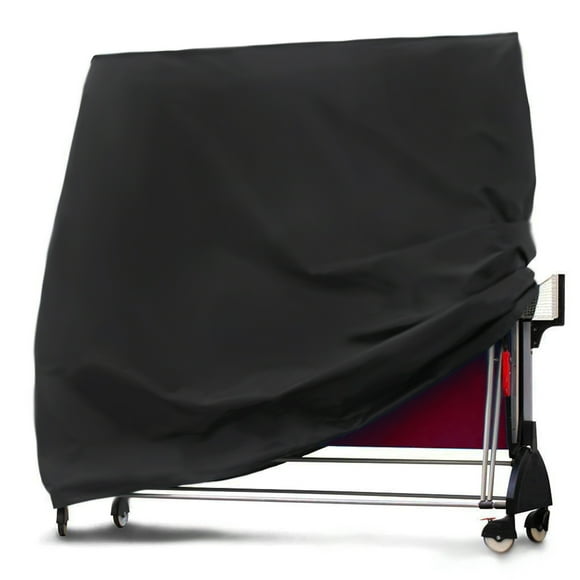 Graflsoa Housse de Table de Ping-Pong en Tissu Oxford 420D Imperméable avec Revêtement en PU, 165x70x185cm, Protection contre la Poussière et les UV, Inclut un Sac de Rangement