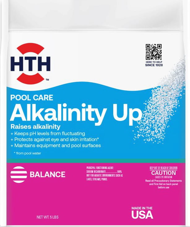 HTH Pool Care Alkalinity Up for Swimming Pools, 5lbs