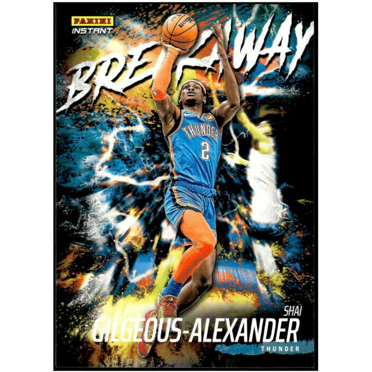 NBA 2022-23 Instant Breakaway Basketball Shai-Gilgeous Alexander Trading  Card #14 (Panini) 