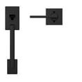 thumbnail image 2 of Schlage Fe285-Cen-Lat-Col Century Lower Half Handleset For Schlage Deadbolts - Black, 2 of 4