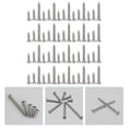 thumbnail image 2 of Miangastore 300 Pcs Vis en Acier Inoxydable Tête Plate Vis Assorties Rainure Croisée Vis Auto-Tappantes, 2 of 8