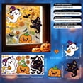 thumbnail image 3 of Halloween Themed Static Window Clings, Reusable Seasonal Decals for Indoor Glass & Mirror Holiday Halloween Decoration, 3 of 4