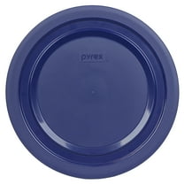 Pyrex Replacement Lid 7404-PC Blue Plastic Round Cover for Pyrex 7404 4.5-Qt Bowl (Sold Separately)