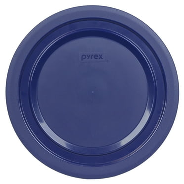 Pyrex Replacement Lid 7404-PC Blue Plastic Round Cover for Pyrex 7404 4.5-Qt Bowl (Sold Separately)