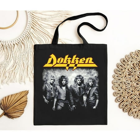 vintage Dokken Band Short Sleeve Tote Bag Hot Trending Bag  Bag  Hoodie  Vintage Fan Gift-TH40948