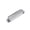 Chrome 1pcs, variant on LOOKSEVEN 1/2/3 Pcs Metal Style Single Coil Guitar Pickup Cover No hole Brass For Strat- Chrome 3pcs