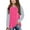 Hot Pink, variant on Toddler Long Sleeve Shirt Girls Graphic Print Girls Long Tee Toddler Pullover for Teen Boys 10-11 Years