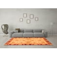 thumbnail image 3 of Ahgly Company Indoor Square Oriental Orange Traditional Area Rugs, 3' Square, 3 of 4