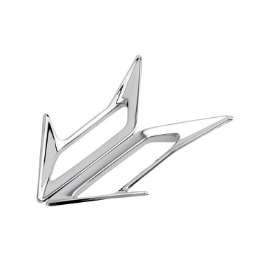 Show Chrome Front Fender Vent Accents For Honda Gold Wing 2018+ - Chrome Or Black Satin