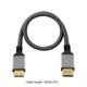 thumbnail image 5 of Cable de extensión macho a macho V1.4 Compatible con HDMI a trenza de nailon Compatible con HDMI, 5 of 9