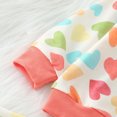 thumbnail image 5 of Gibobby Conjunto para bebé niña Conjunto de ropa de 2 piezas con estampado de flores y manga larga para niñas pequeñas(Blanco,3-6 Meses), 5 of 5