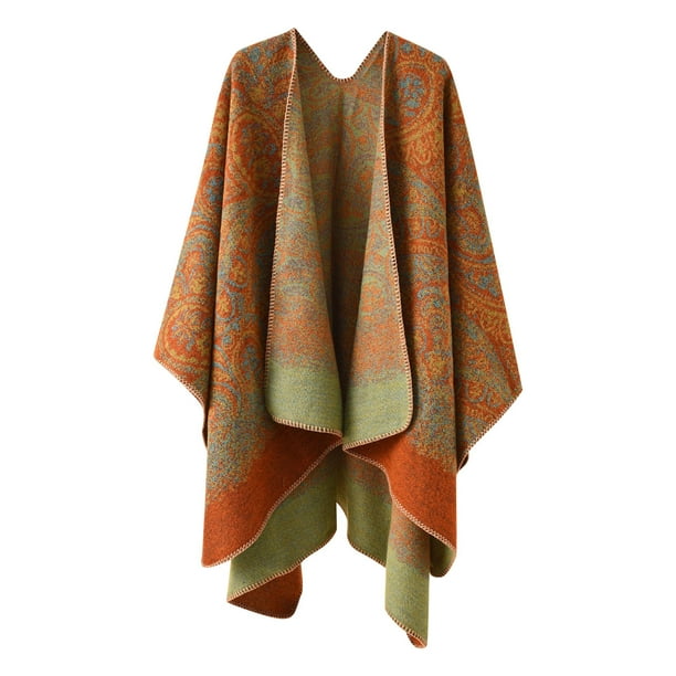Chal de bufanda a cuadros retro de otoño e invierno para mujer para el calor y la bufanda de protección contra el frío Fridja nalpqowj2607