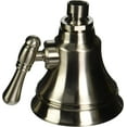 thumbnail image 2 of Rohl 4" Diameter Mantova Italian Bath Style Showerhead 8 Jet With Adjustable Spray 1/2"F Inlet Swivel Connection In Satin Nickel, 2 of 2