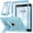 Blue, variant on Shockproof Cute Case with Stand for iPad 10.2" 7/8/9 Gen