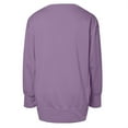 thumbnail image 4 of kamemir Sweatshirts for WomenWomens Oversized Sweatshirts Hoodies Crew Neck Pullover Sweaters Casual Comfy Fall Fashion Outfits Clothes 2024(Purple,M), 4 of 5