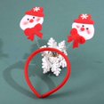 thumbnail image 2 of Diadema de Navidad oso de fresa Muñeco de Nieve Accesorios para el Cabello, 2 of 4