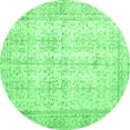thumbnail image 1 of Ahgly Company Indoor Round Persian Emerald Green Traditional Area Rugs, 4' Round, 1 of 4