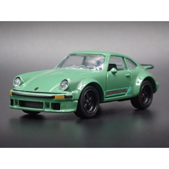 Open Box 1976-1977 PORSCHE 934 GREEN 1:64 SCALE COLLECTIBLE DIORAMA DIECAST MODEL CAR