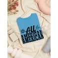 thumbnail image 3 of An All American Girl T-Shirt Women -Image by Shutterstock, Female Large, 3 of 4