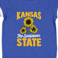 thumbnail image 4 of Inktastic Kansas the Sunflower State Boys or Girls Baby Bodysuit, 4 of 5