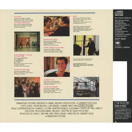 Original Soundtrack フットルース オリジナル・サウンドトラック＜期間生産限定盤＞ CD