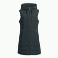 thumbnail image 5 of Towmus Women's Long Down Vest Sleeveless Hooded Jacket Oversized Winter Warm Casual Full-Zip Coats Outdoor Lightweight Puffer Quilted Vests L-6XL, 5 of 5