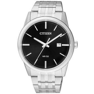 Citizen Men's Tsuki-yomi A-T Super Titanium Red Dial Watch BY1018