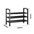 thumbnail image 6 of Rack YZEGDCH Shoe Rack Sturdy and Long-Lasting Shoe Shelf Small Shoe Organizer for Front Door, Super Durable, 6 of 6