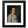 thumbnail image 2 of Joseph Siffred Duplessis 12x14 Black Modern Framed Museum Art Print Titled - Benjamin Franklin, 2 of 5