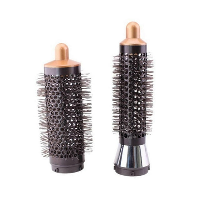 2 Pcs Brosses Rondes de Volume pour Coiffeur Airwrap Cheveux Lâches Plats Accessoires Volumisants Outil A
