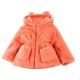 thumbnail image 2 of TAGOLD Winter Coats for Girls Kids Winter Coat Long Sleeve Hooded Padded Thickened Warm Outerwear Jacket for Toddlers Little Girls, 2 of 3